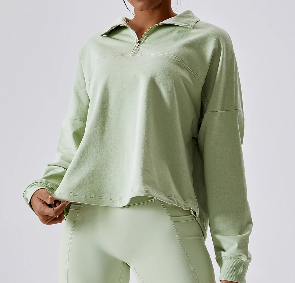 Half Zipper Sweatshirt