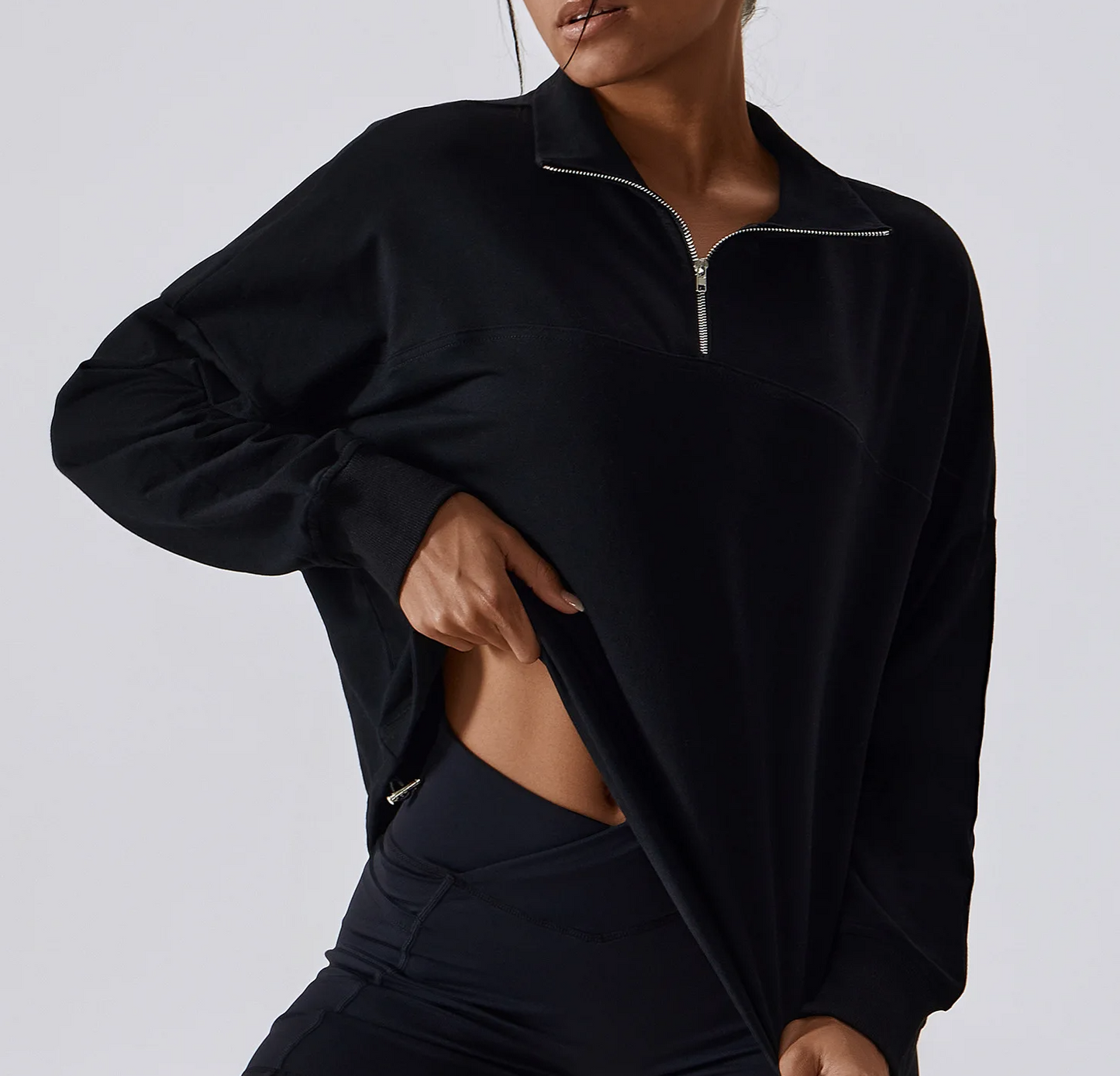 Half Zipper Sweatshirt