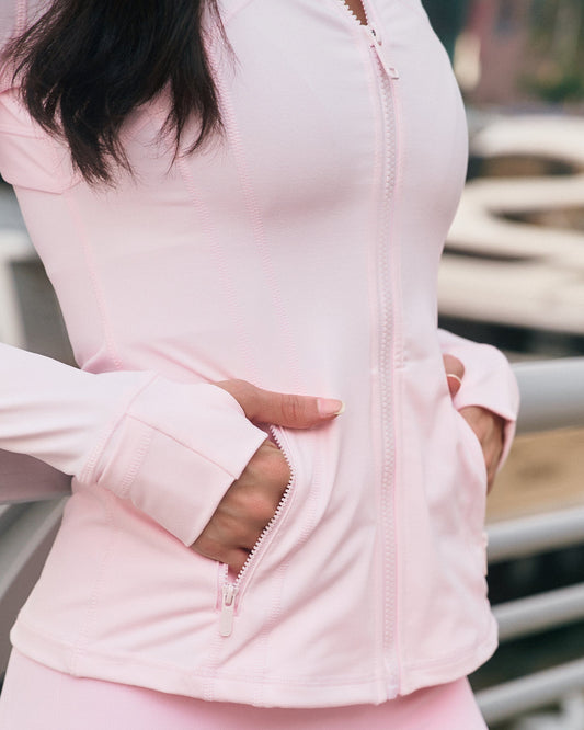 Flow Fit Jacket - Soft Pink